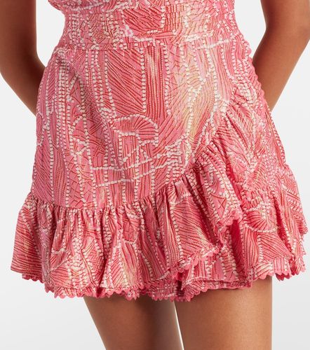 Robe Corinne imprimée en lamé de coton mélangé - Poupette St Barth - Modalova