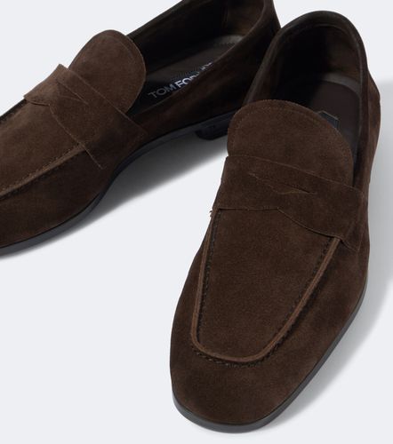 Tom Ford Mocassins Sean en daim - Tom Ford - Modalova