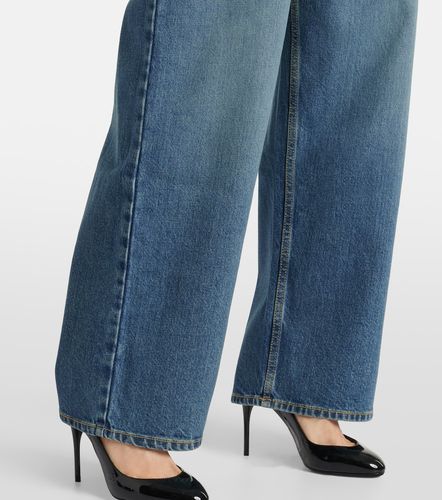 Alaïa Jean droit à taille haute - Alaia - Modalova