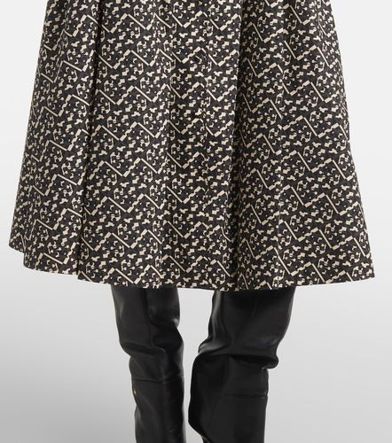 Robe chemise imprimée en coton - Tory Burch - Modalova