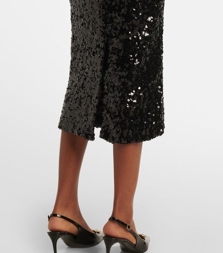 Dolce&Gabbana Robe midi à sequins - Dolce&Gabbana - Modalova