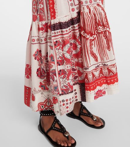 Robe midi Sabbage imprimée en coton - Marant Etoile - Modalova
