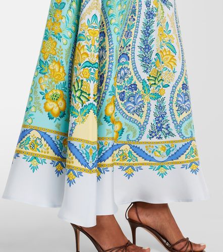 Etro Jupe longue en soie à fleurs - Etro - Modalova