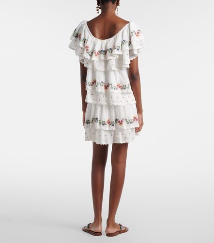 Rixo Robe Leilani brodée en coton - Rixo - Modalova