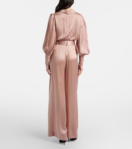 Pantalon ample en satin de soie - Zimmermann - Modalova