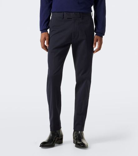 Tom Ford Pantalon ajusté en coton - Tom Ford - Modalova