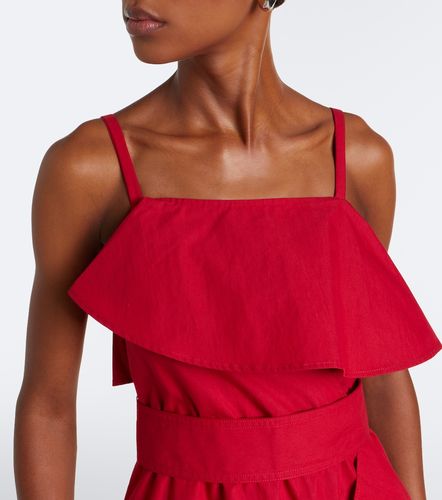 Robe midi Reign en coton mélangé - Proenza Schouler - Modalova