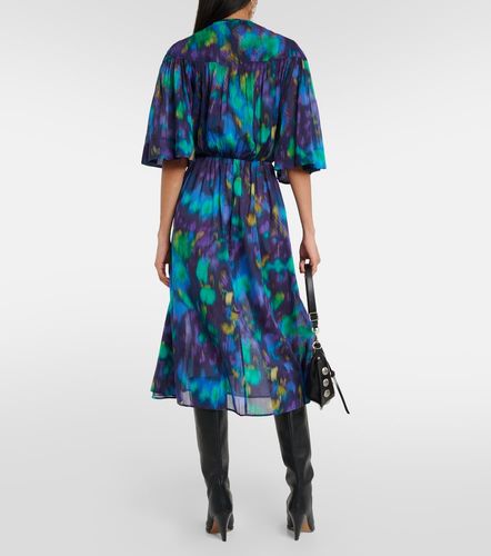 Robe midi Maggy en coton imprimé - Marant Etoile - Modalova