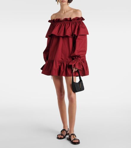 Sandales Cassandra en cuir - Saint Laurent - Modalova