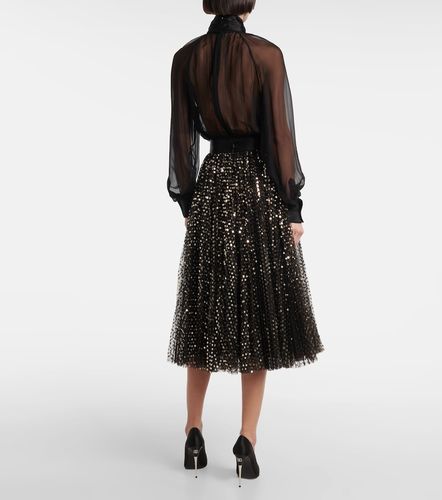 Dolce&Gabbana Jupe midi à sequins - Dolce&Gabbana - Modalova