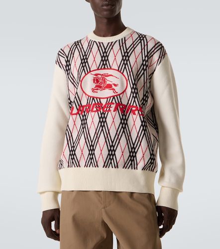 Burberry Pull Argyle en jacquard - Burberry - Modalova