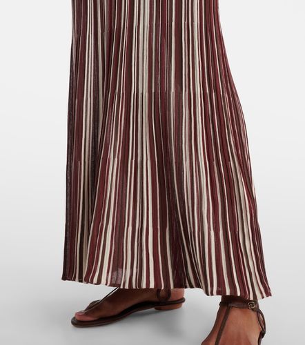 Robe longue Cecile rayée en coton mélangé - Faithfull - Modalova