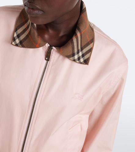 Veste blouson Check en coton - Burberry - Modalova