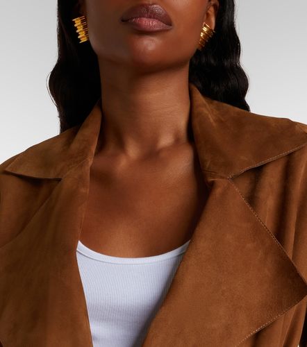 Nour Hammour Manteau Kerry en daim - Nour Hammour - Modalova