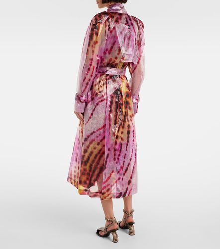Trench-coat imprimé - Dries Van Noten - Modalova