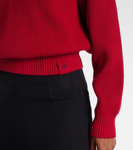 Pull en coton et soie mélangée - Victoria Beckham - Modalova