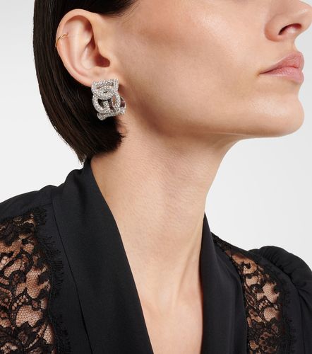 Boucles d’oreilles DG à cristaux - Dolce&Gabbana - Modalova