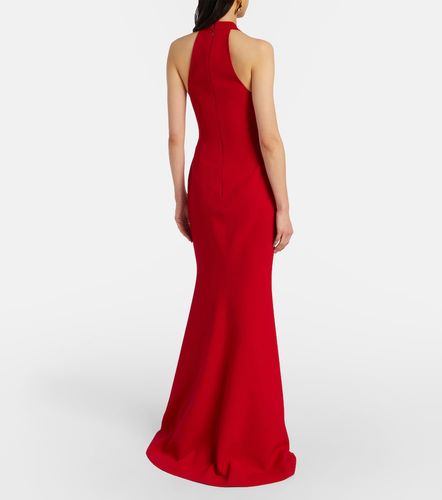 Robe longue en soie mélangée - Elie Saab - Modalova
