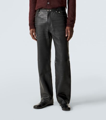 Pantalon droit Carlson Cut en cuir - Our Legacy - Modalova