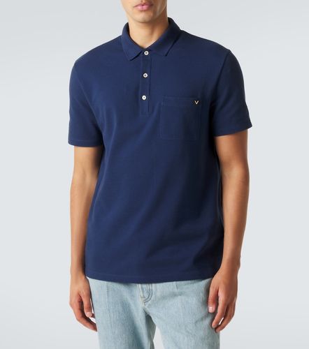 Valentino Polo VGold en coton - Valentino - Modalova