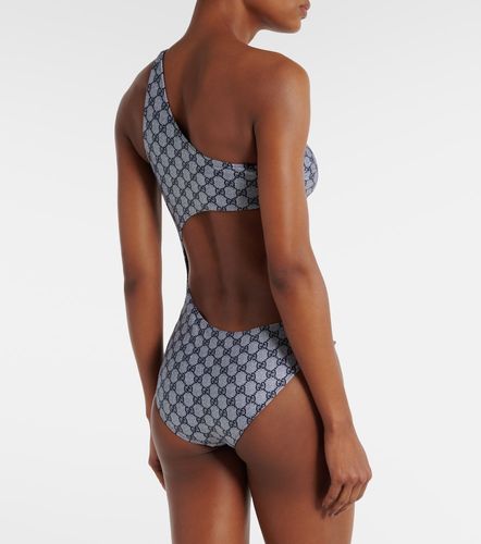 Maillot de bain GG asymétrique à découpes - Gucci - Modalova