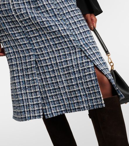 Jupe midi taille haute en coton mélangé - Etro - Modalova