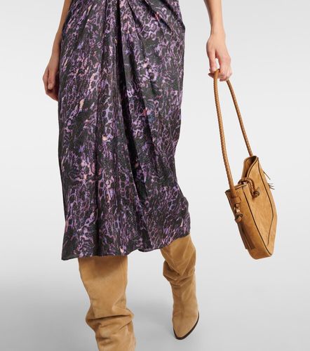 Robe midi Lyndsay imprimée - Isabel Marant - Modalova