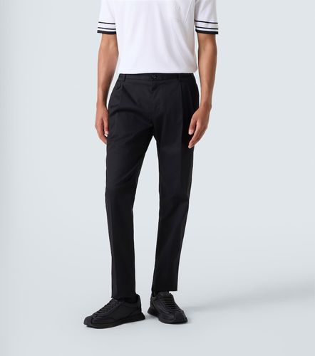 Pantalon droit en coton - Dolce&Gabbana - Modalova