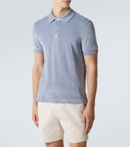 Tom Ford Polo en velours - Tom Ford - Modalova