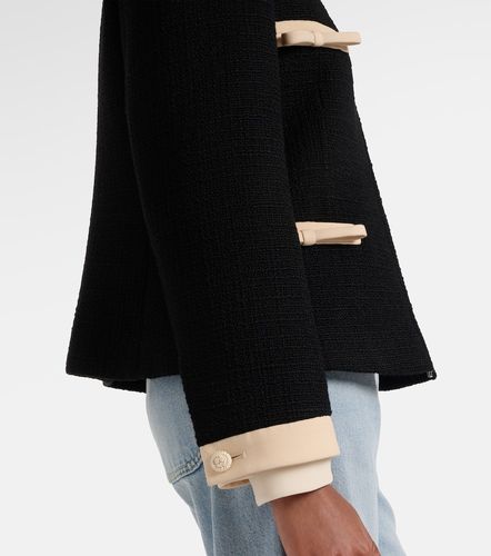 Veste en tweed de laine mélangée - Valentino - Modalova