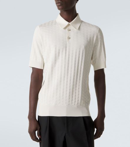 Dolce&Gabbana Polo DG en soie - Dolce&Gabbana - Modalova