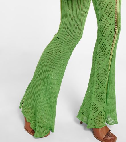Pantalon évasé Disco en coton - Roberta Einer - Modalova