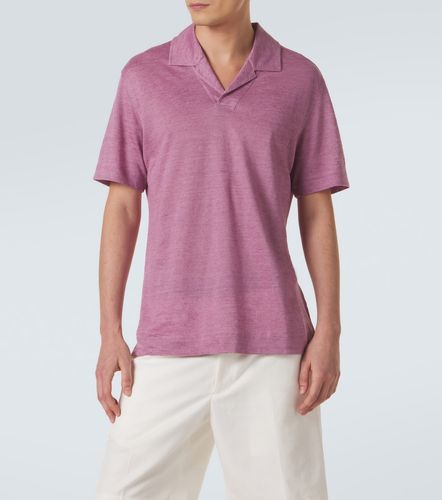 Zegna Polo en lin - Zegna - Modalova