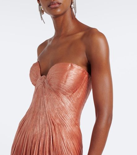 Robe longue Nadira en soie - Maria Lucia Hohan - Modalova