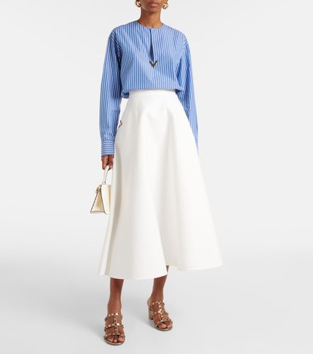 Mules Rockstud en cuir - Valentino Garavani - Modalova