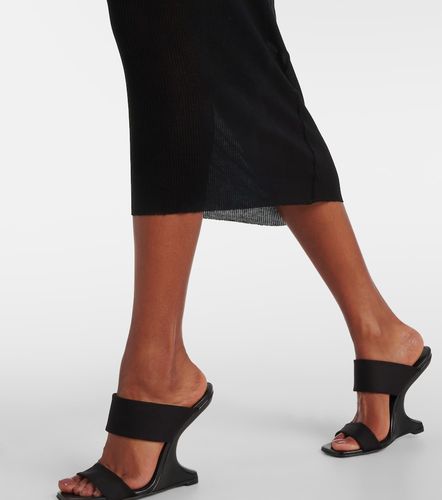 Rick Owens Robe midi en maille - Rick Owens - Modalova