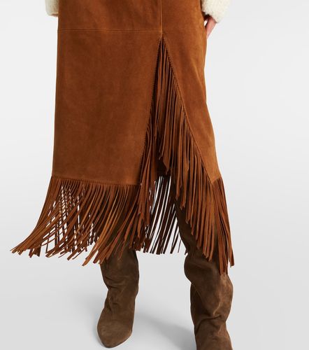 Polo Ralph Lauren Jupe midi en daim - Polo Ralph Lauren - Modalova