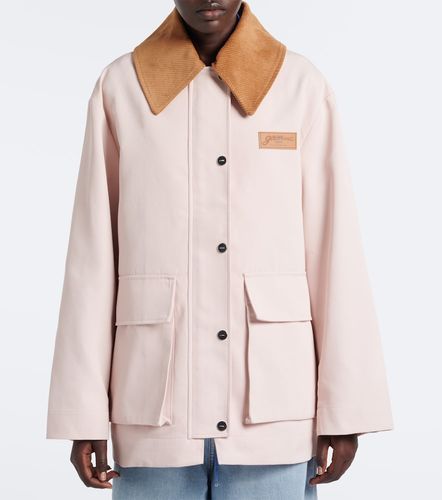 Ganni Veste à logo - Ganni - Modalova