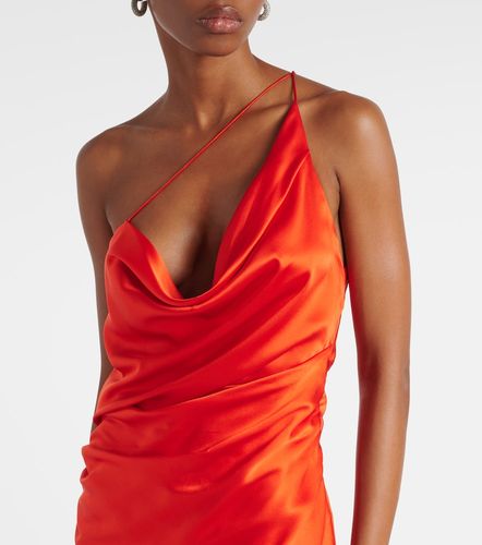 Robe midi asymétrique en soie - The Sei - Modalova