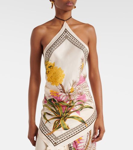 Blumarine Top imprimé en sergé - Blumarine - Modalova