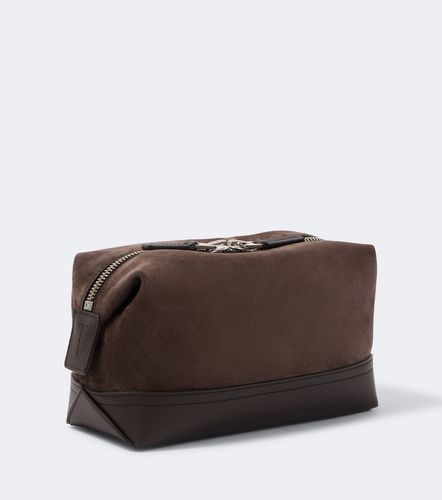 Trousse de toilette en daim et cuir - Tom Ford - Modalova