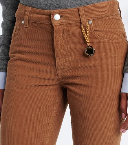 Pantalon évasé en coton - Stella McCartney - Modalova