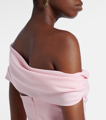 Robe longue Sofia en crêpe - Carolina Herrera - Modalova