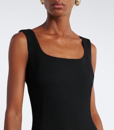 Robe midi en laine vierge - Dolce&Gabbana - Modalova