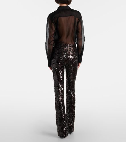 Pantalon flare Collier à sequins - Veronica Beard - Modalova
