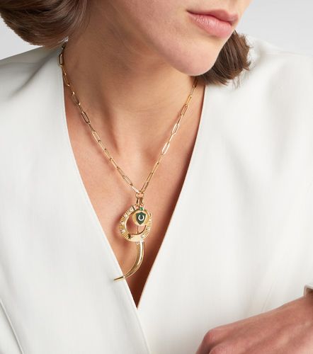 Collier Protection en or 18 ct et diamants - FoundRae - Modalova