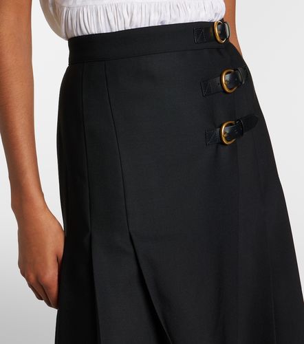 Chloé Jupe midi en laine vierge - Chloe - Modalova