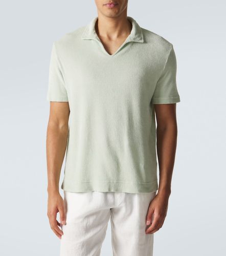 Thom Sweeney Polo en coton éponge - Thom Sweeney - Modalova
