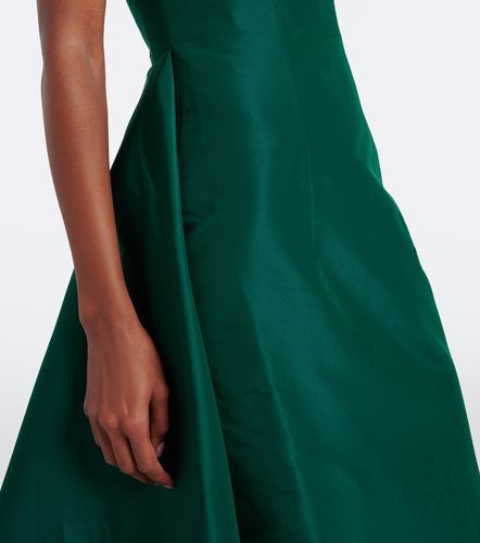 Robe longue bustier en soie - Monique Lhuillier - Modalova