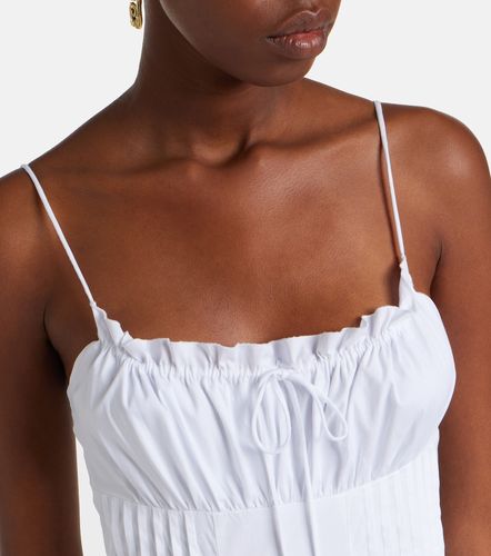 Robe longue Margi en popeline de coton - Staud - Modalova